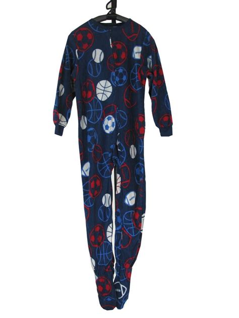 J55 Kids Boys Onesies Sleepsuit Footed Pajamas Pyjamas Size 4 5 6 7 8