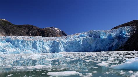 Alaska Bay Glacier Ice Mountain During Daytime Hd Nature