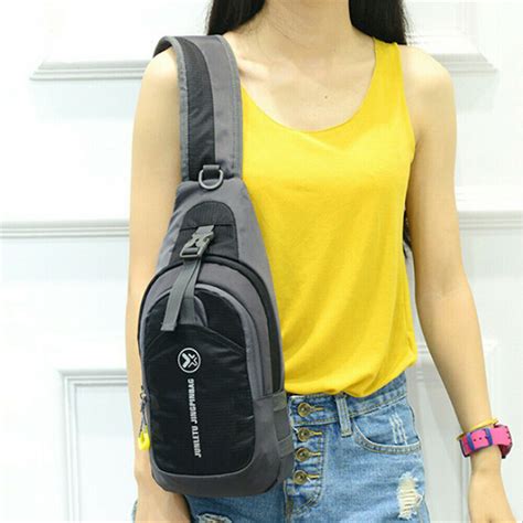 Waterproof Small Chest Bag Pack Travel Sport Shoulder