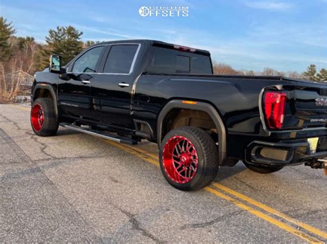 2020 Gmc Sierra 2500 Hd With 22x12 44 Tis 544rm And 33125r22 Toyo