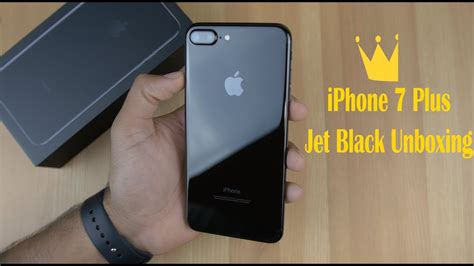 The a10 fusion chip makes the iphone 7 plus up to twice as fast as its predecessors. iPhone 7 Plus Jet Black Unboxing & First Impressions - YouTube