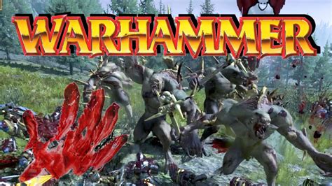 Warhammer Total War Blood And Gore Dlc First Look Youtube