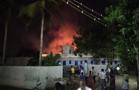 Two Persons Killed In A Firecracker Explosion In Tamil Nadu The New