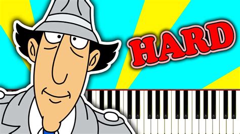Inspector Gadget Theme Song Piano Tutorial Youtube