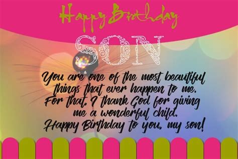 Birthday wishes for son from mom or dad crown the day. 50 Best Birthday Quotes for Son - Quotes Yard