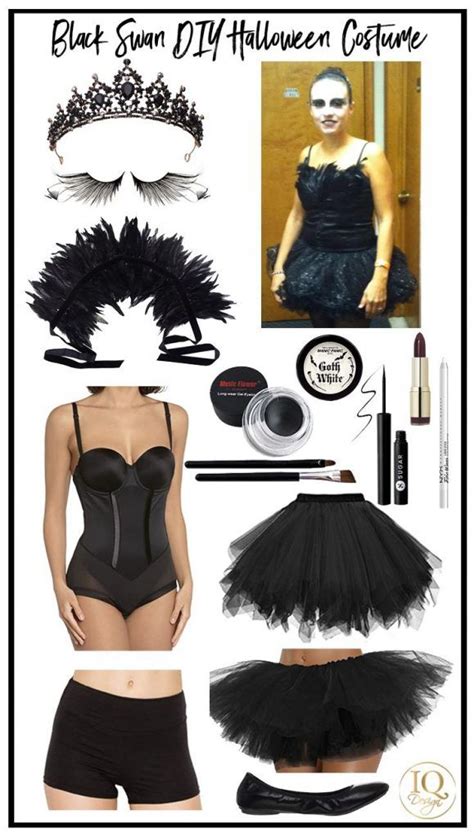 Swan Costume Diy Black Swan Costume Halloween Ballerina Halloween