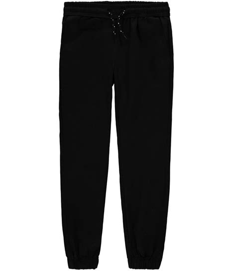 Lr Scoop Boys 4 7 Twill Jogger With Elastic Waistband And Drawstring