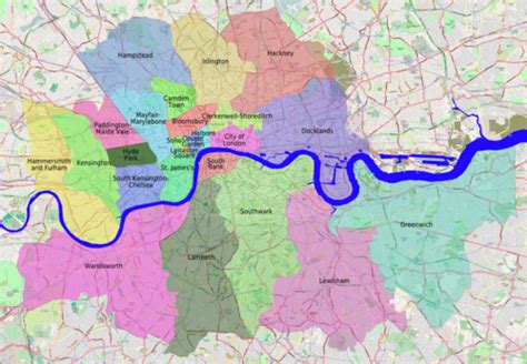 Sehr detaillierte stadtplan von tokio mit detaillierten straßennamen. Talk:London/Districts - Travel guide at Wikivoyage