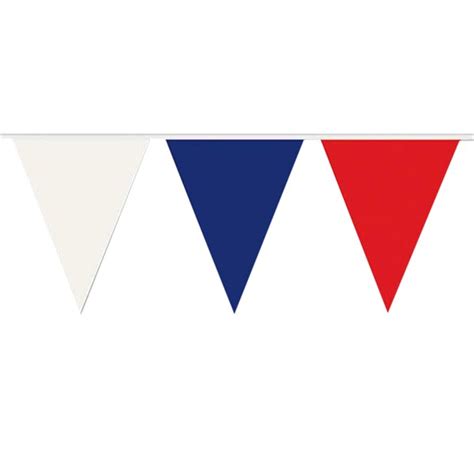 Red White And Blue 120 Pennant Banner Windy City Novelties