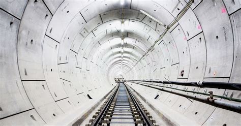 Heres How London Is Making Its Shiny New Tunnels Ready For Trains Wired