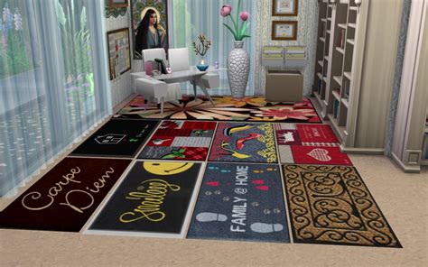 Sims 4 Ccs The Best Small Rugs By Louisa