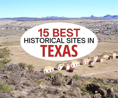 15 Best Historical Sites In Texas Yall Dont Want To Miss