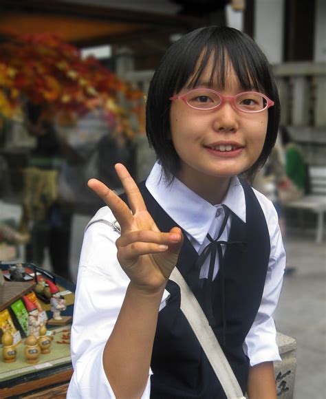 Japanese Schoolgirl A Schoolgirl I Met At A Spice Shop In Flickr