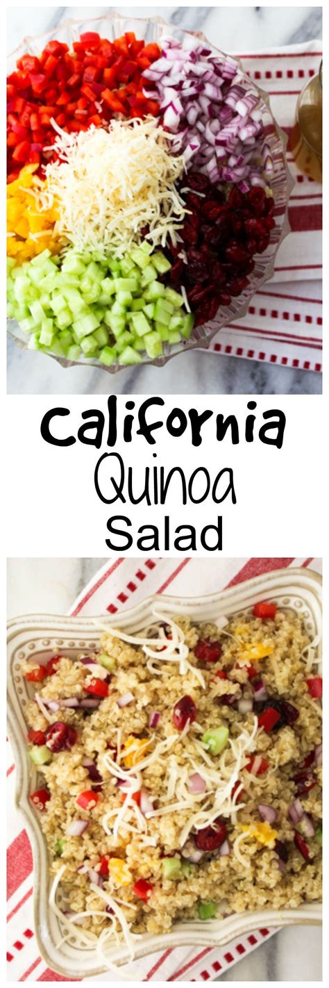 Maybe you would like to learn more about one of these? California Quinoa Salad | Clean eating recipes, Healthy ...