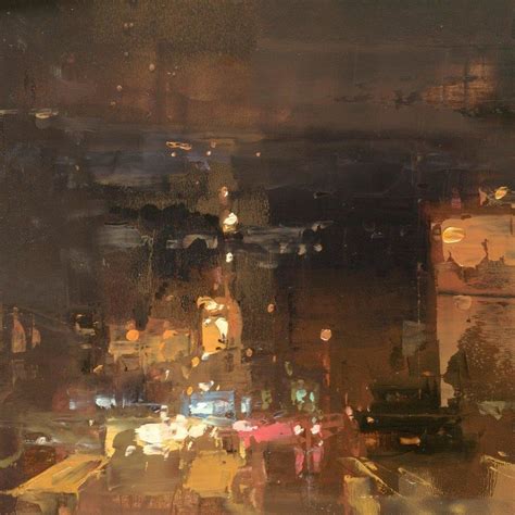 Cityscape Composed Form Study 14 6 X 6 Inches Oil On Panel Mar