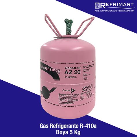 Gas Refrigerante R410a 5 Kg Refrimart De México Sa De Cv Aire