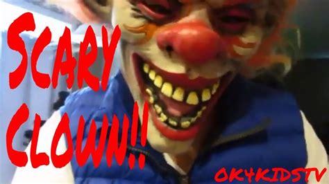 Clown Scare Prank Scary Clown Sighting Rip Bozo The Clown Ok4kidstv
