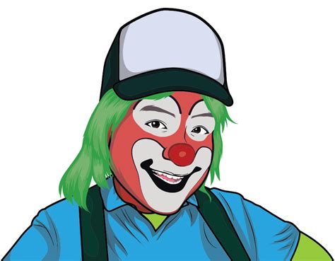 Onlinelabels Clip Art Clown Illustration 9