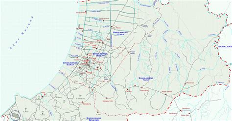 Tata Ruang Kota Singkawang Peta Administrasi Kota Singkawang