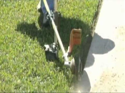 This additional step in lawncare gives your yard a finished look, setting it apart from the neighbor's. Trimmer Big Wheel - YouTube