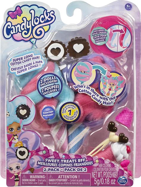 Candylocks Sweet Treats Bff 2 Pack Cora Crème And Charli Chip Scented