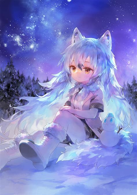 Arctic Fox Anime Girl Wallpaper Cave