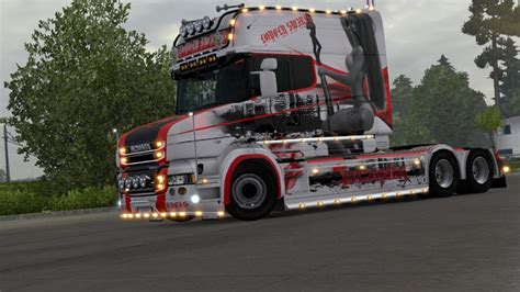 Scania T Rjl Lovely Swirls Skin Ets Mods Euro Truck Simulator Mods Ets Mods Lt