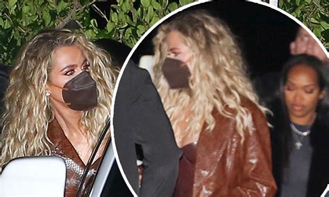 Khloe Kardashian Looks Drop Dead Gorgeous As She Steps Out With BFF