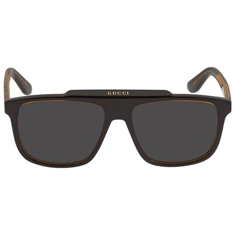 gucci gg1039s sunglasses black in black grey modesens