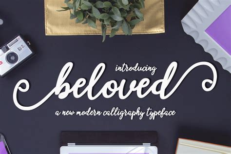 Beloved is a high quality calligraphy font that is designed by mr letters and is available for free download and personal use. New - Font - beloved- Script - New - Font - beloved ...