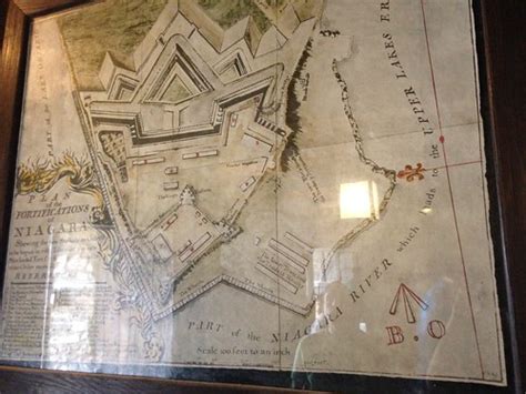 Fort Niagara Map A Period Map Of Fort Niagara Nmcool Flickr