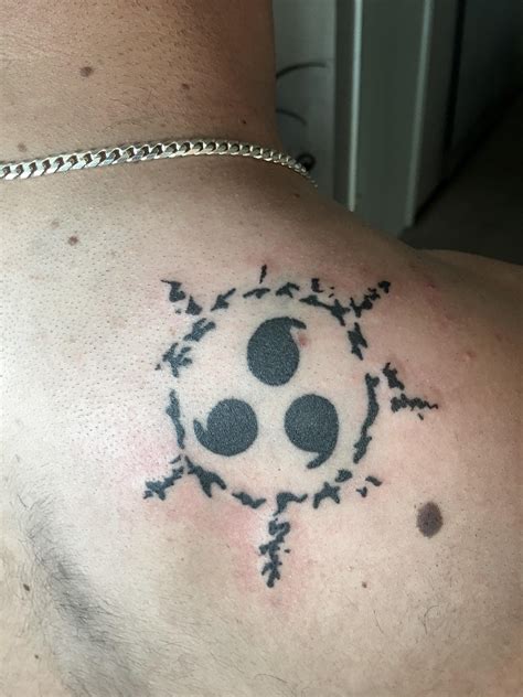 Sasuke Curse Mark Tattoo Design