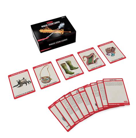 Dungeons And Dragons Magic Item Cards The Games Den Store