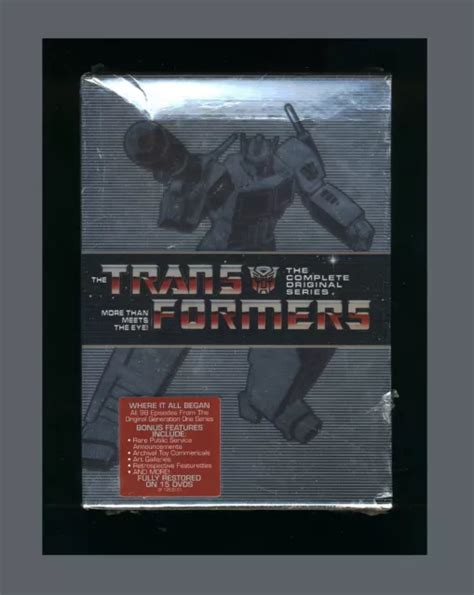 Transformers The Complete Original Series Dvd 15 Disc Box Set
