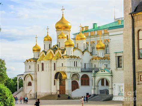 The Annunciation Cathedral Of The Moscow Kremlin Moscow Photograph By