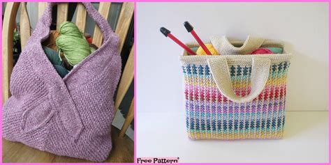 Free Knitting Pattern For Tote Bags Ahoy Comics