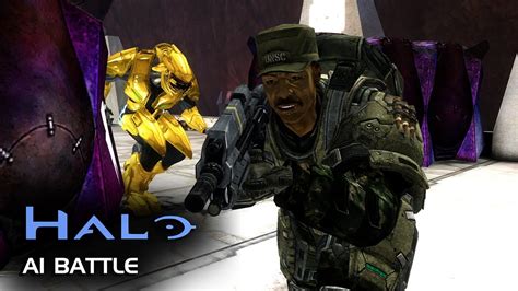 Halo Reach Troopers Vs Halo 3 Elites Youtube
