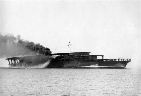 The Japanese Aircraft Carrier Akagi Sea Trials Off Iyonada 1941 01