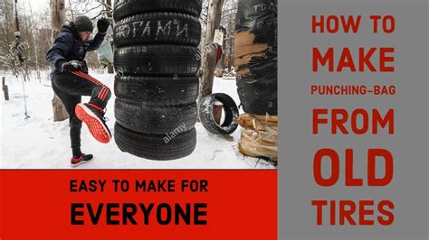 How To Make A Punching Bag From Tires Quick And Easy Youtube