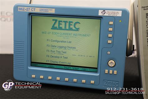 Zetec Miz 27 Ct Eddy Current Instrument Gp Technical