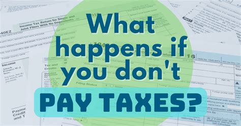 What Happens If You Dont Pay Taxes Net Pay Advance