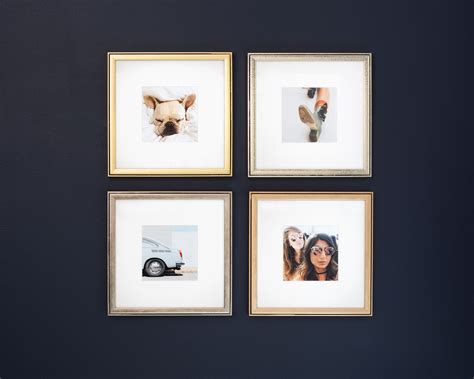 Framebridge Metallics *insert heart eyes emoji* | Picture frame art, Gallery wall, Custom ...
