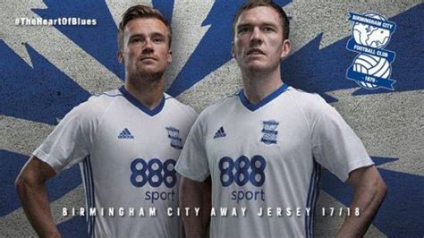 Birmingham City FC 2017/18 adidas Away Kit  FOOTBALL FASHION