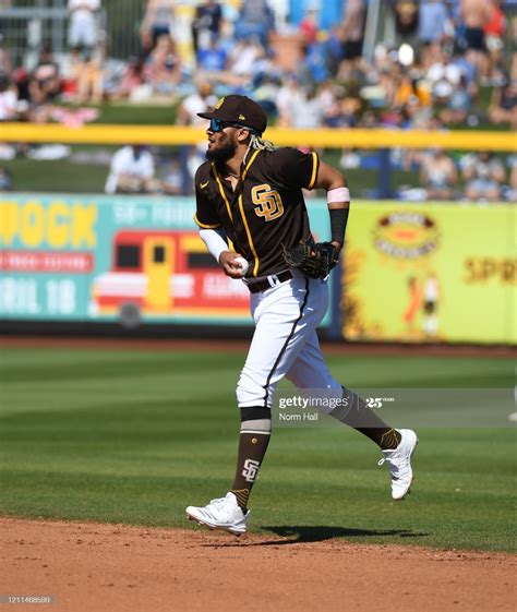 Fernando Tatis Jr Of The San Diego Padres Runs To The Dugout After