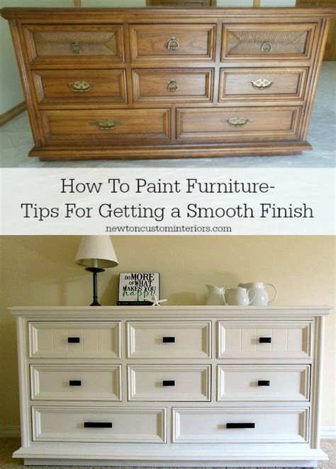 How To Paint Finished Furniture Online Information