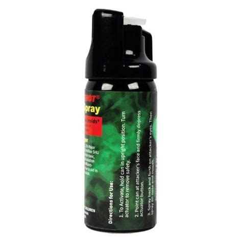 Pepper Shot Pepper Spray Fogger 2 Oz Effects Can Last Up To 45 Minutes