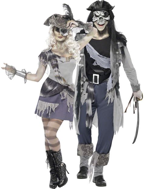 Déguisement Couple Pirate Fantôme Costume Revenant Pas
