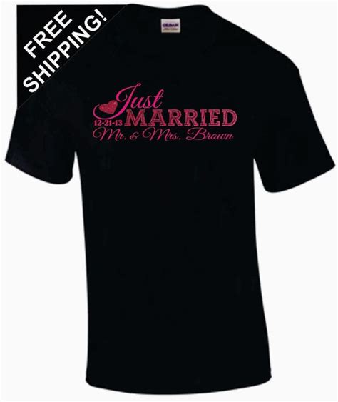 Items Similar To Just Married Bridal Wedding Personalizedcustomized 2