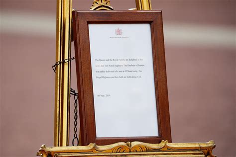 New parents have the opportunity to experience this wonderful event with the. See Baby Sussex's Official Royal Birth Announcement ...