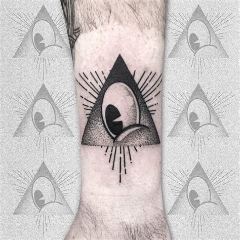 Pyramid Eye Tattoo Designs